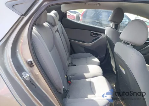 2013 Hyundai Elantra Gls z USA, uszkodzony, nr VIN 5NPDH4AE4DH390816